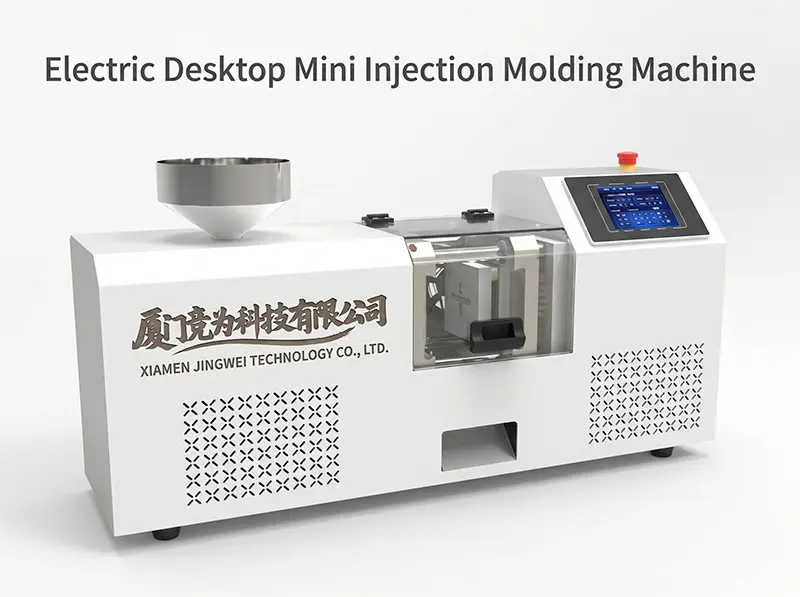 JW-01 Elektromos asztali mini fröccsöntő gép | Mikro műanyag fröccsöntés