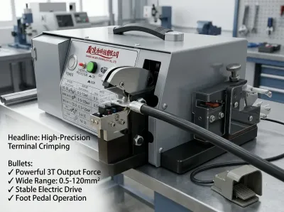 Elektromos sorkapocskrimpelő gép 3T kimenet, 0,5-120mm² EM-50B2BC / EM-50B1BC Thumb