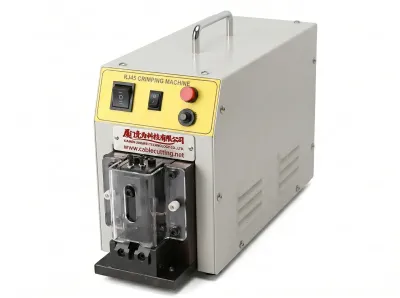 Kristályfejű RJ45 Krimpelőgép Automata 1800-3000db/óra WPM-PC1