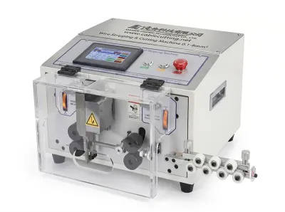 Érintőképernyős huzalcsupaszító vágógép 0,1-8mm² WPM-ES