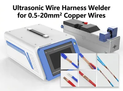 Ultrahangos kábelköteg hegesztőgép 0,5-20 mm², 2000W WPM-001N