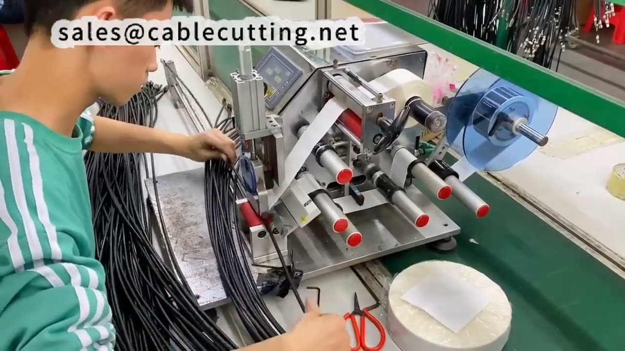 Asztali tekercscímkéző gép – Körbecímkéző automata