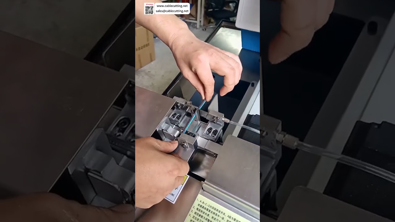 Többmagos kábel automata vágó- és hámozógép – akár 4 programozható hámozási szegmenssel (rövid verzió)
