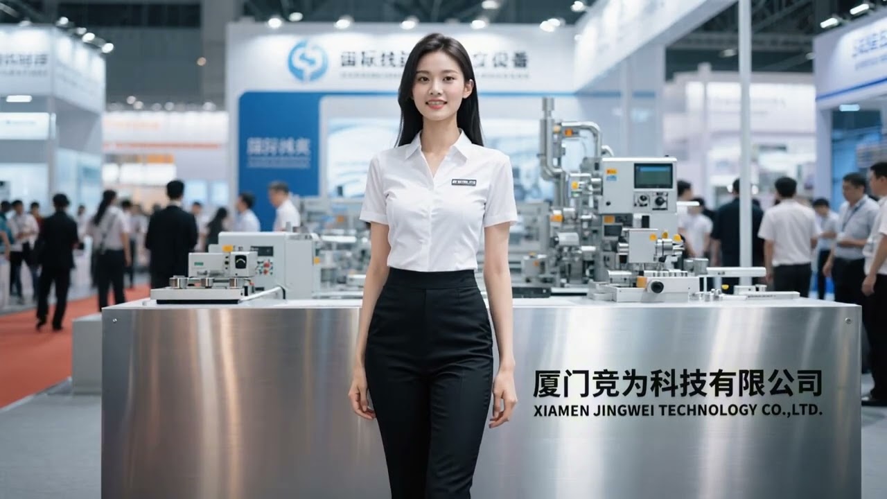 Xiamen Jingwei Technology a termékbörzén – fejlett huzalmegmunkáló és csomagolóautomatizálás