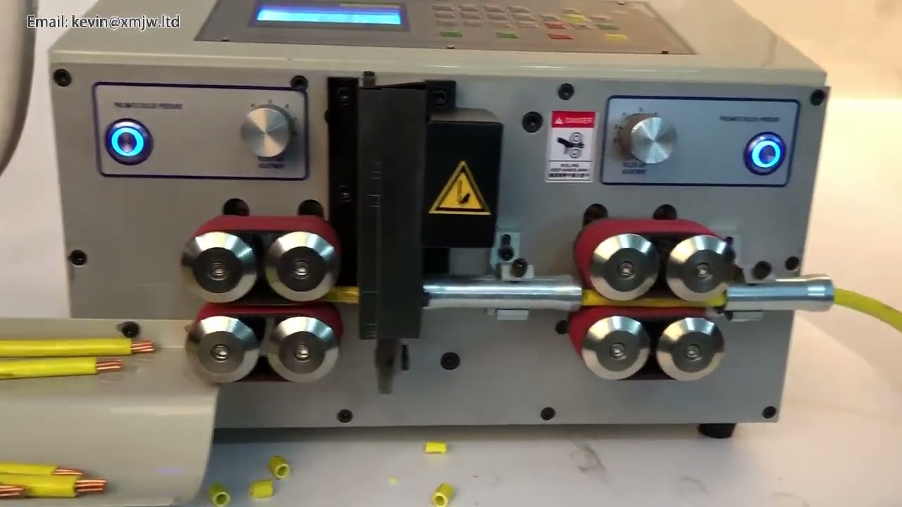 SWT508MAX2: 1-70mm² automatikus számítógép-vezérelt kábelmegmunkáló gép (1000W, 8 keréktárcsás hajtás)