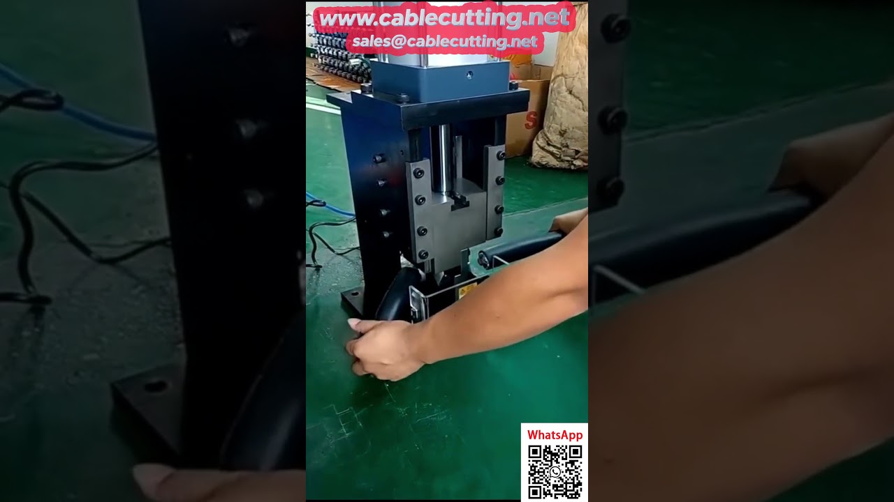 300 mm²-es ipari kábelvágó gép - Hatékony huzalfeldolgozás