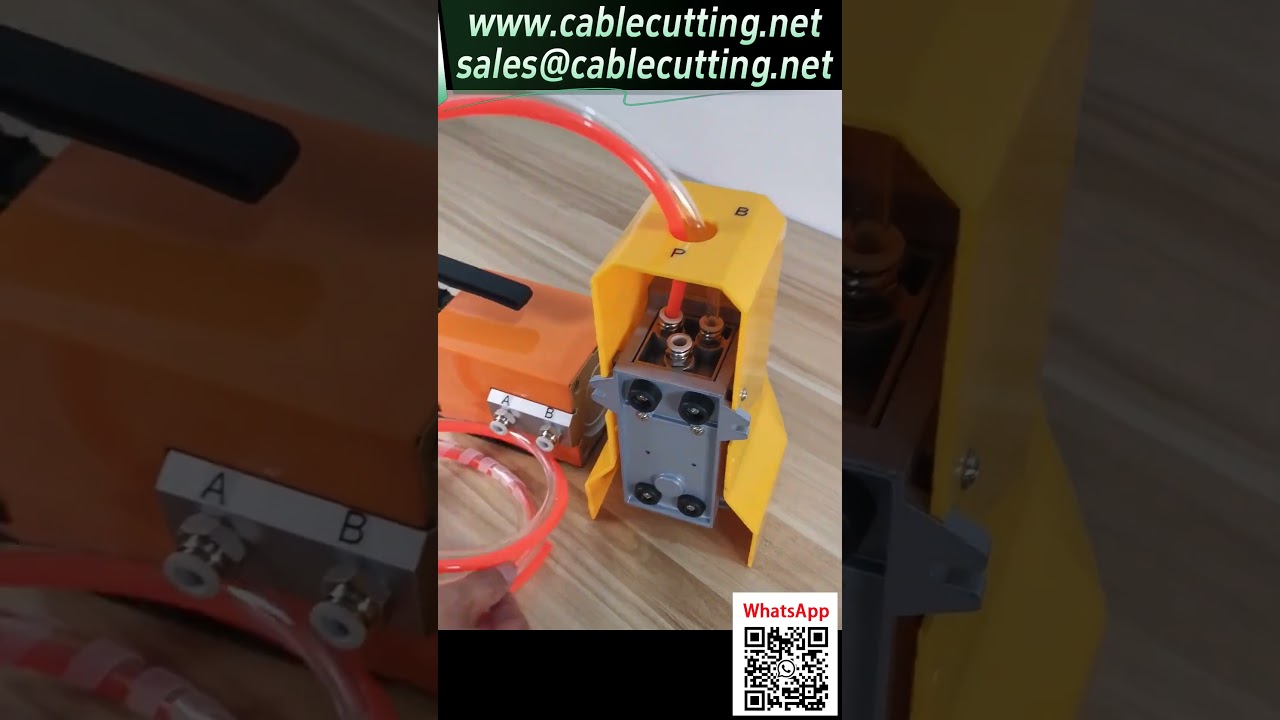 AM 10 pneumatikus krimpeldő gép - Bekötési videó, egyedi nem szabványos szerszámokkal #NagyteljesítményűPraktikusSzerszám