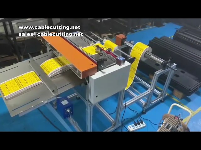 Hatékony automata PVC fólia vágógép – gyors és precíz vágás ipari csomagoláshoz