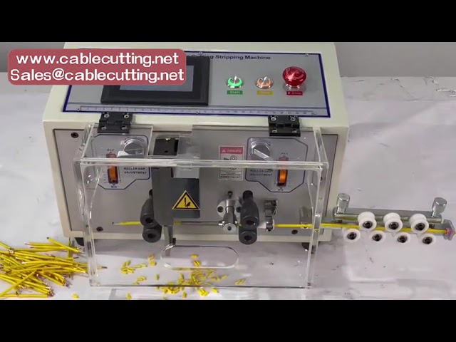 Elektromos vezetékbontó gép – Hulladékkábel hámozó és vágó 0,1–10 mm² keresztmetszethez, fekete