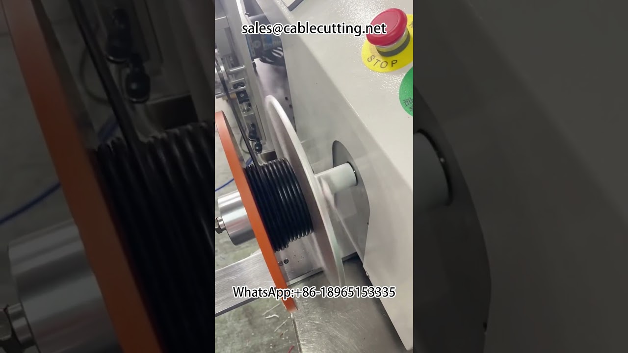 Automatikus méter számláló és kötöző gép – pontos számolás, rendezett vezetékkötegek