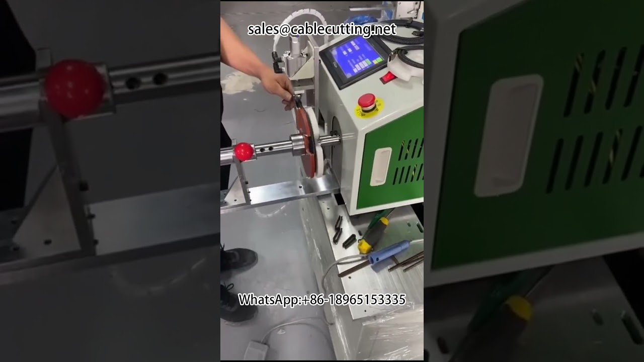 HDMI kábel torta alakú tekercselő és összefogó dobozoló gép #kábeltekercselő #kábelköteg csomagoló