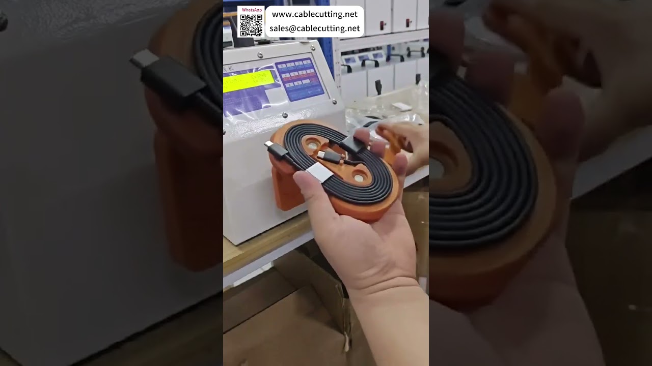 Nagy hatékonyságú adatkábel-rendező és -tekercselő gép huzalgyártási folyamatokhoz