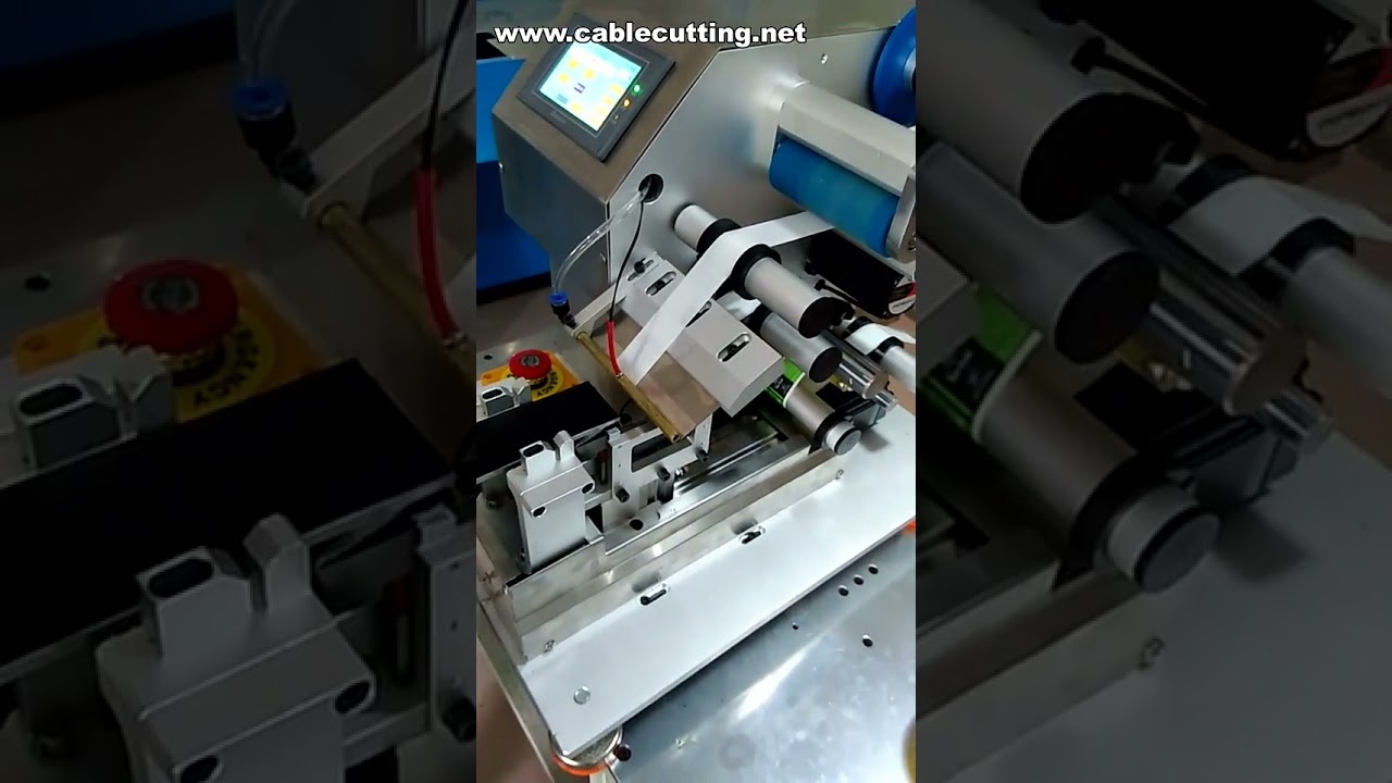 Professzionális kábelcímkéző gép – Vezeték- és tápkábel jelölő automata