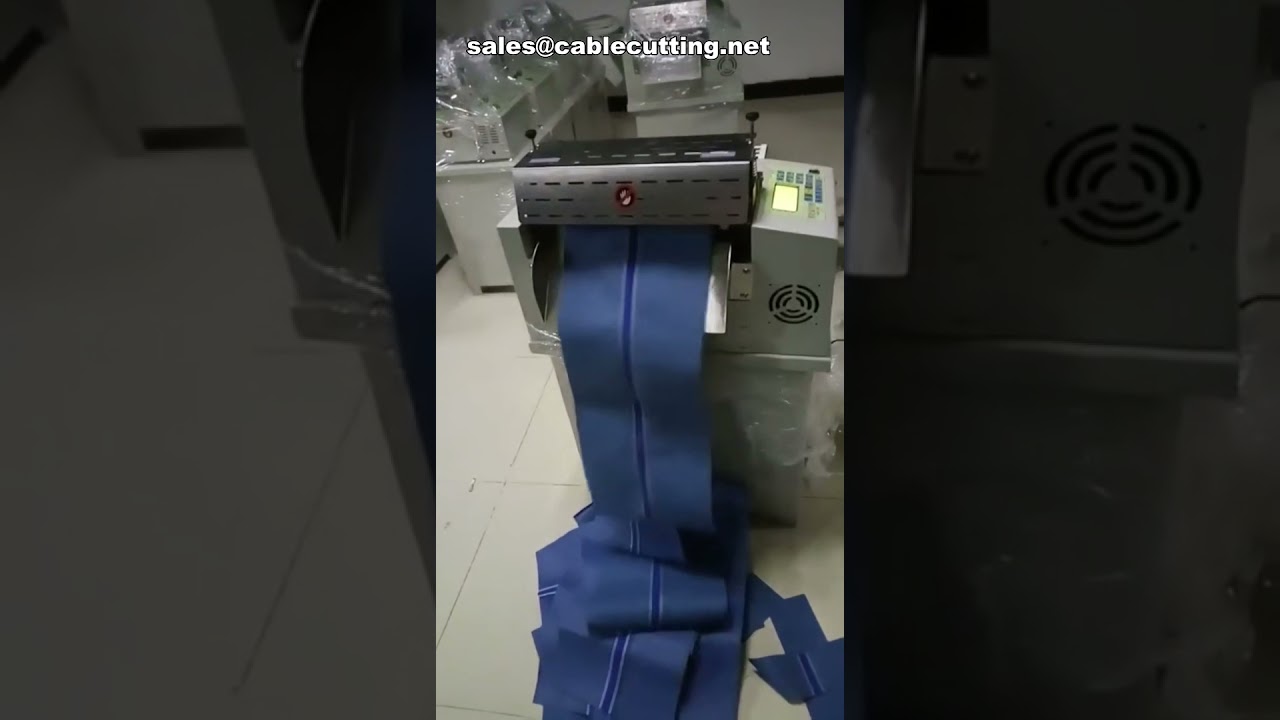 Népszerű és kiváló minőségű pamut- és filc szalagvágó gép - Hatékony textil automatizálás