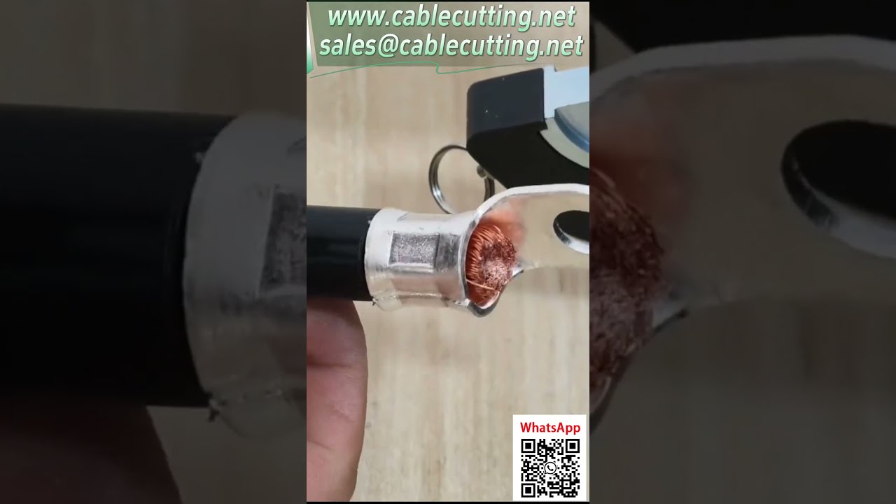 500A pneumatikus krimpelőgép paraméterek: 9 tonna erő, 6-300 mm², hatszögletű B-típus #automatizálás