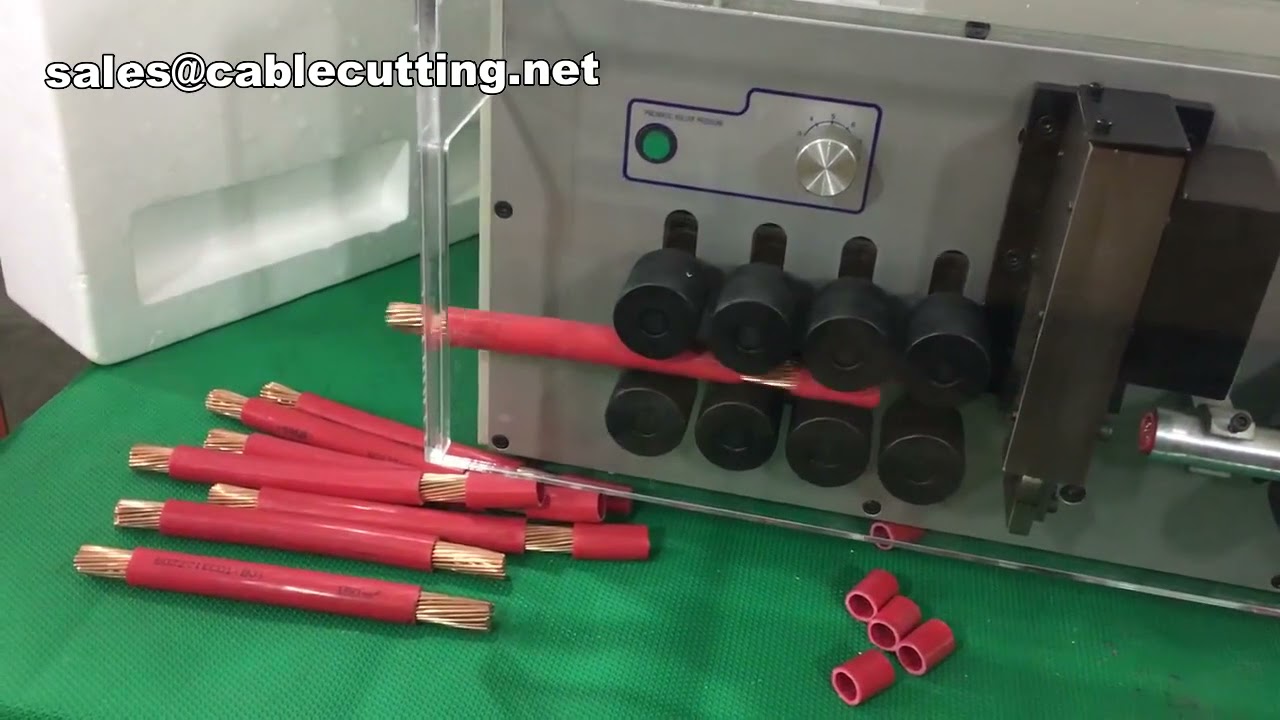 16-150 mm² kábelhuzalozó és vágógép - Automatikus vezetékfeldolgozás hatékonyan