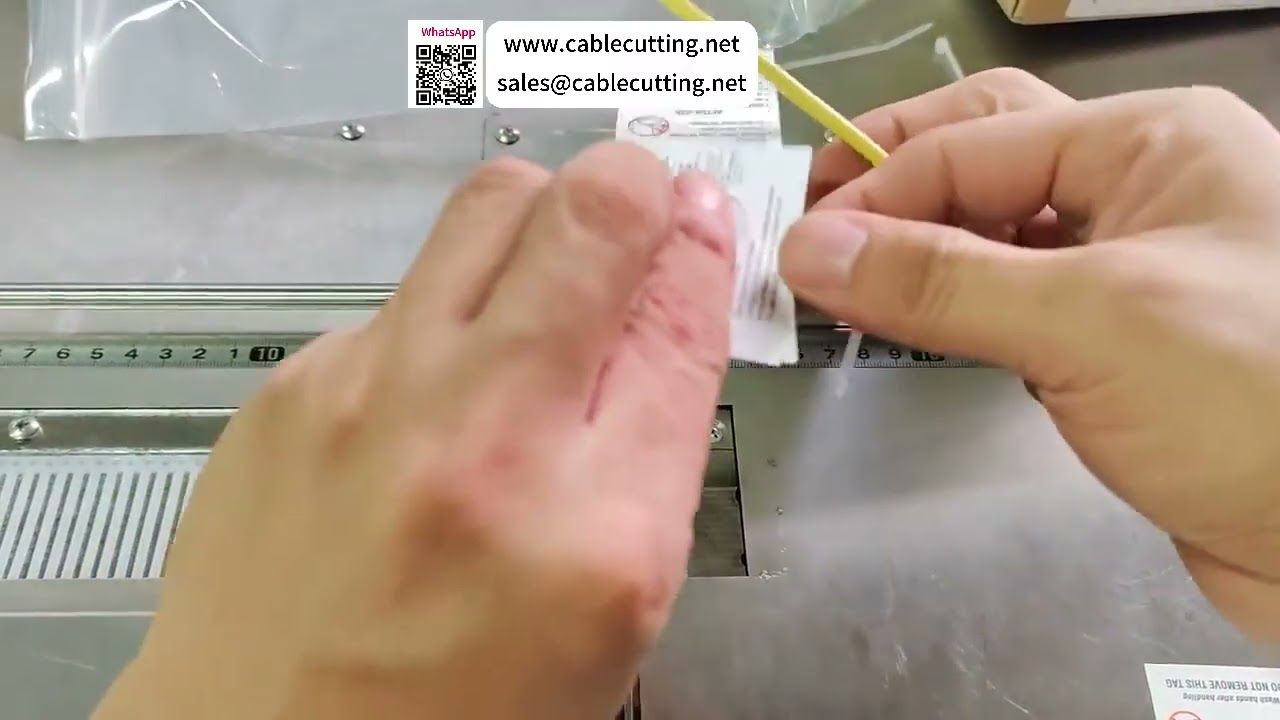 Automata nylon kábelkötöző gép — Biztonságos kötegelés