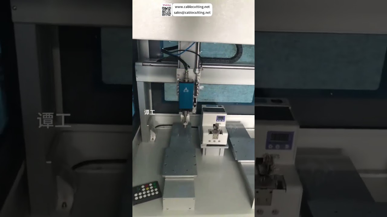 Szekrény típusú automata csavarozó gép  Ipari gyári automatizálás  Intelligens összeszerelés
