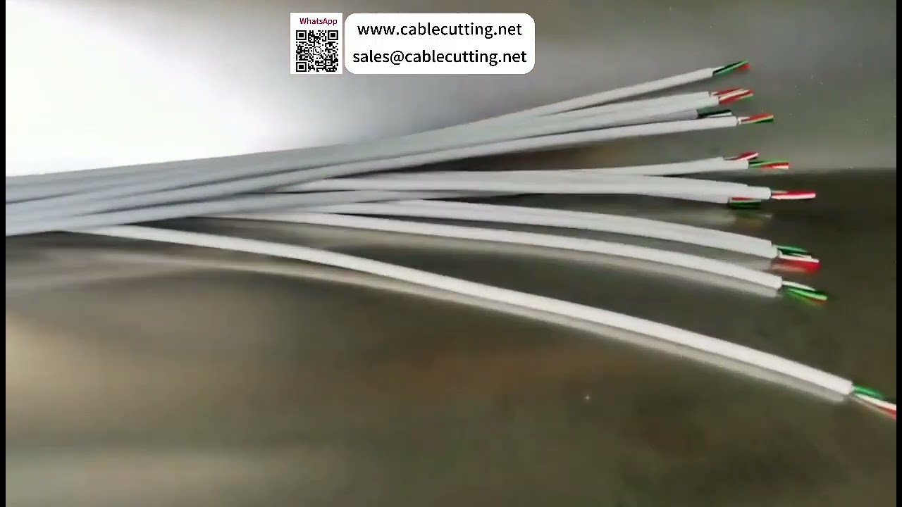 Nagy sebességű számítógép-vezérelt huzalvágó gép — 1-5 kimenet 4.0mm-ig