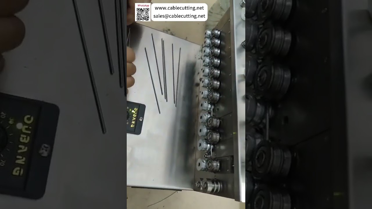 Kiváló minőségű elektromos fémrúd-egyengető gép vékony, 2 mm-es alumínium anyagok precíziós kiegyenlítéséhez